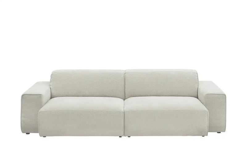 Gray & Jones Einzelsofa im Trendstoff Baltic Breeze ¦ beige ¦ Maße (cm): B: 196 H: 71 T: 101.0 Polstermöbel > Sofas > 2-Sitzer - Höffner