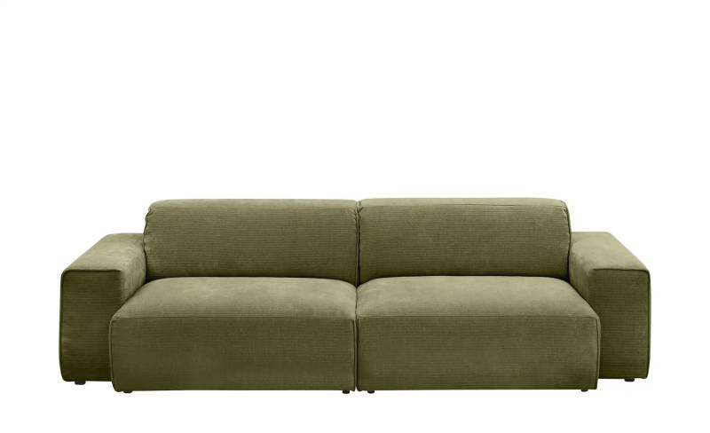 Gray & Jones Einzelsofa im Trendstoff Baltic Breeze ¦ grün ¦ Maße (cm): B: 216 H: 71 T: 101.0 Polstermöbel > Sofas > 2-Sitzer - Möbel Kraft