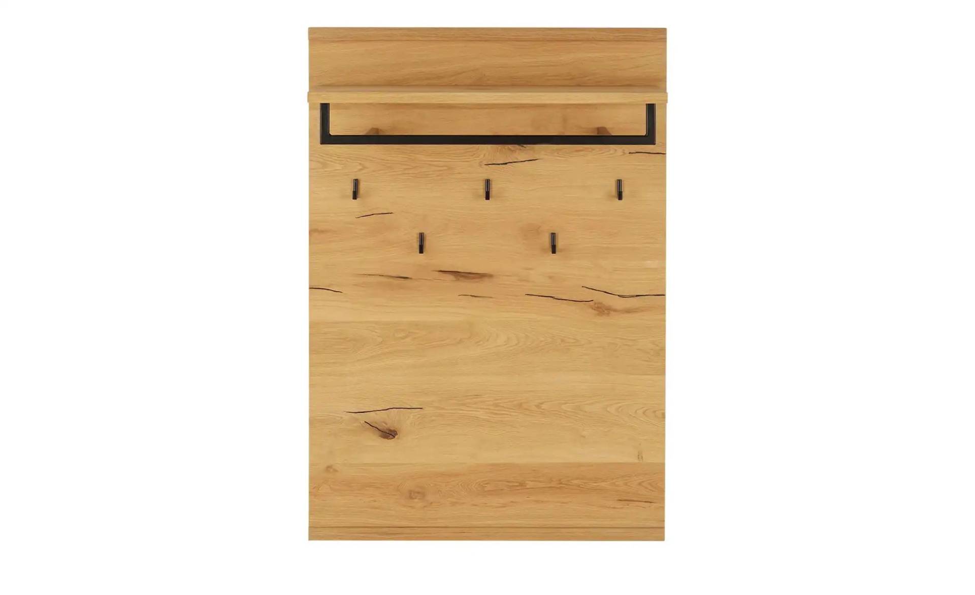 Gray & Jones Garderobenpaneel  Black Coast Two ¦ holzfarben ¦ Holzwerkstoff furniert ¦ Maße (cm): B: 80 H: 115 T: 31.0 Garderoben & Kleiderstangen > Hakenleisten - Möbel Kraft