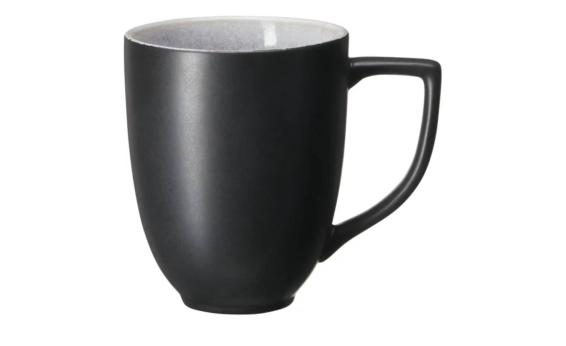 Peill+Putzler Kaffeebecher  Como ¦ grau ¦ Porzellan ¦ Maße (cm): B: 12 H: 8,5 T: 10.7  Ø: 11 Geschirr > Becher - Höffner