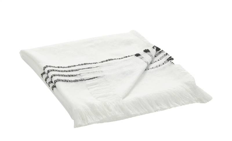 Gray & Jones Plaid  Streifen ¦ creme ¦ Synthetik ¦ Maße (cm): B: 130 Heimtextilien > Kuscheldecken - Möbel Kraft