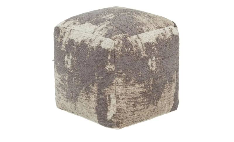 Gray & Jones Pouf  Tierra Fuego ¦ grau ¦ Maße (cm): B: 45 H: 45 Polstermöbel > Hocker > Sitzpouf - Möbel Kraft