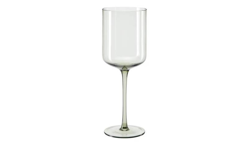 Gray & Jones Rotweinglas   ¦ grün ¦ Glas ¦ Maße (cm): H: 22,5  Ø: 7.8 Gläser & Karaffen - Höffner