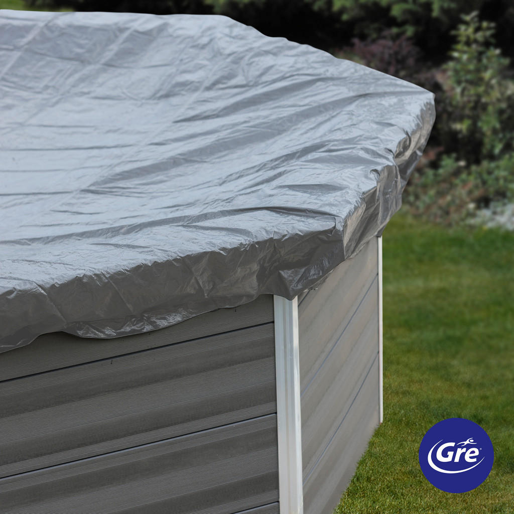 Gre Poolabdeckplane 2024, Grau, Kunststoff, 436x854 cm, Made in Europe, Freizeit, Pools und Wasserspaß, Poolzubehör, Poolabdeckung Gre Poolabdeckplane 2024, Grau, Kunststoff, 436x854 cm, Made in Europe, Freizeit, Pools und Wasserspaß, Poolzubehör, Poolabdeckung von Gre