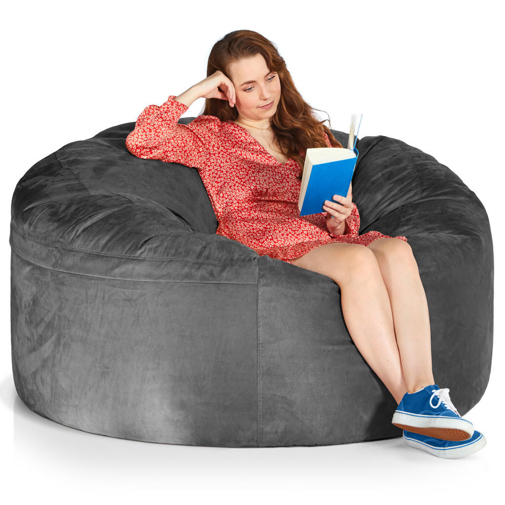 Green Bean RIESEN-SITZSACK Dunkelgrau Green Bean RIESEN-SITZSACK Dunkelgrau
