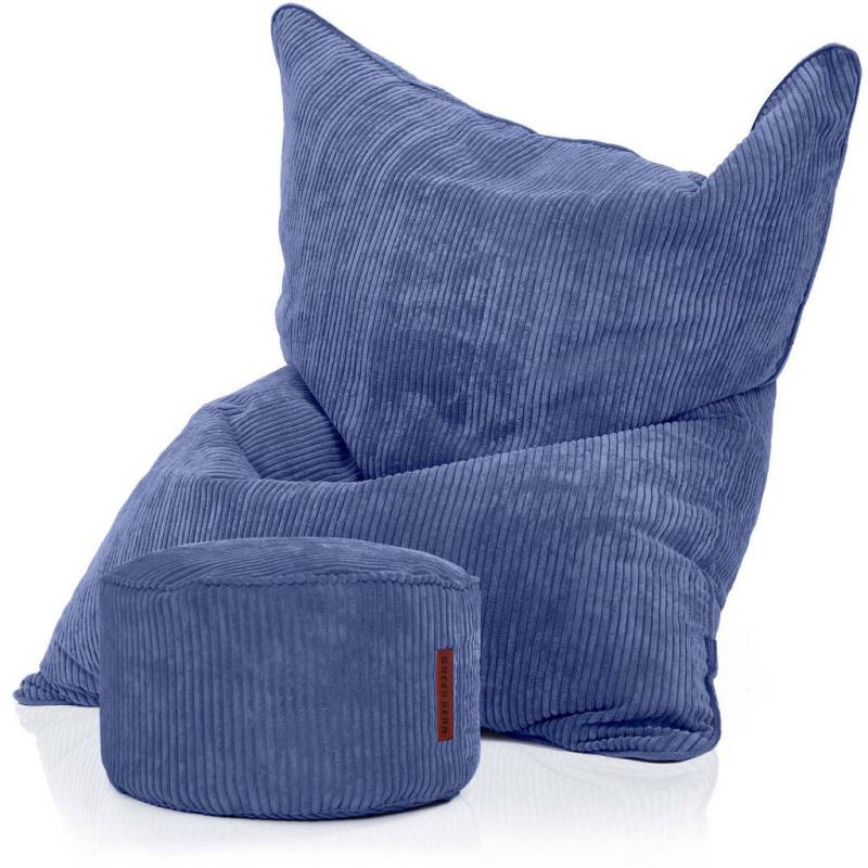 Green Bean SITZSACK Dunkelblau