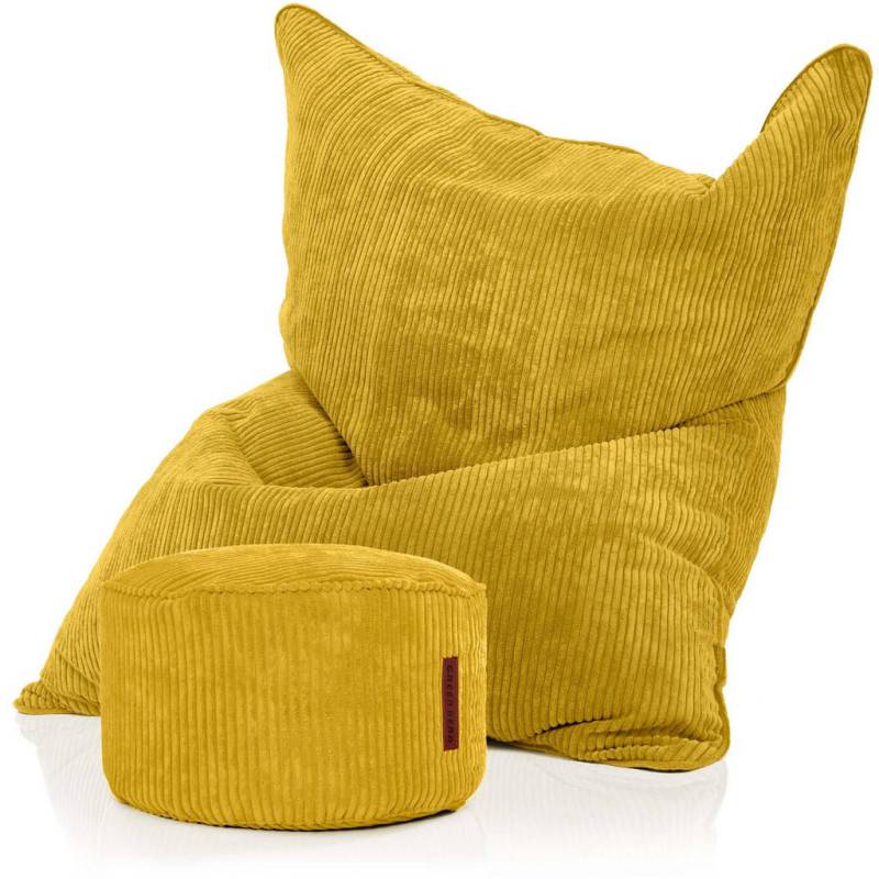 Green Bean SITZSACK Gelb