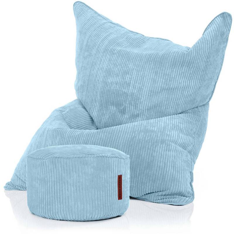 Green Bean SITZSACK Hellblau
