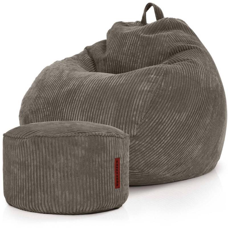 Green Bean XXL-SITZSACK Anthrazit