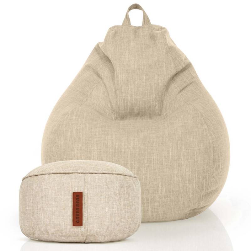 Green Bean XXL-SITZSACK Beige