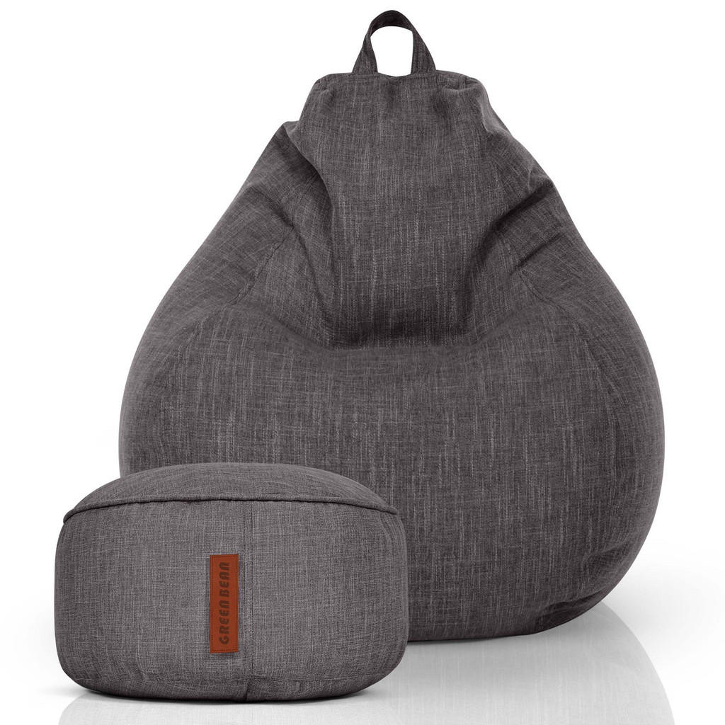 Green Bean XXL-SITZSACK Dunkelgrau Green Bean XXL-SITZSACK Dunkelgrau