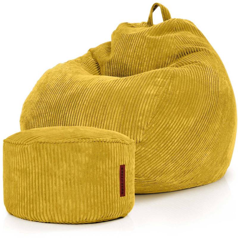 Green Bean XXL-SITZSACK Gelb