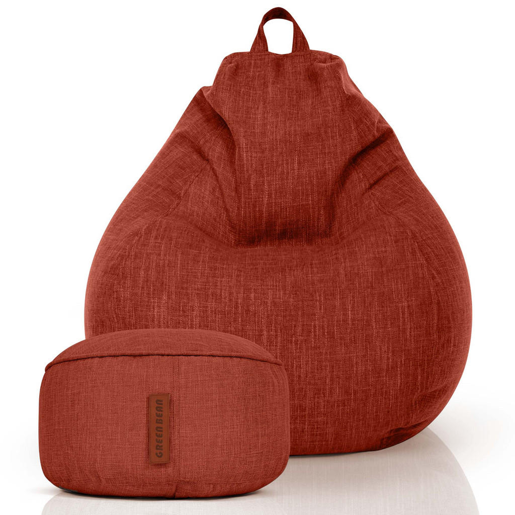Green Bean XXL-SITZSACK Rot Green Bean XXL-SITZSACK Rot