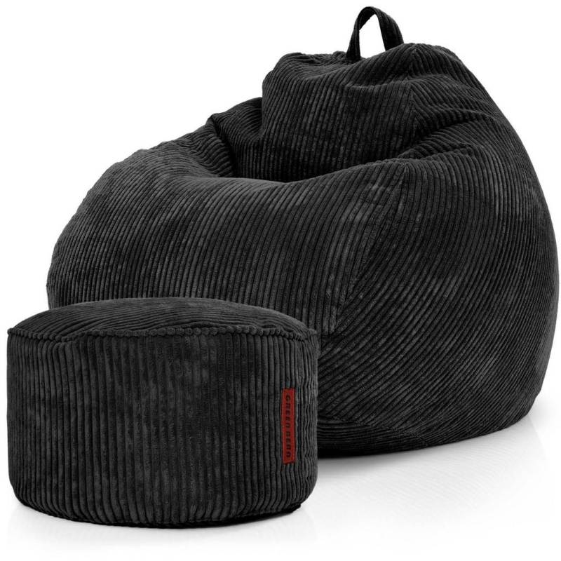 Green Bean XXL-SITZSACK Schwarz