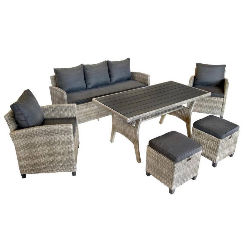 Green Spirit GARTEN-ESSGRUPPE Braun
