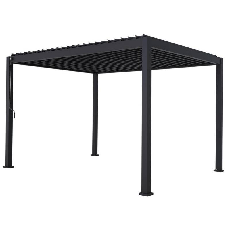 Green Spirit LAMELLENDACH-PERGOLA Grau