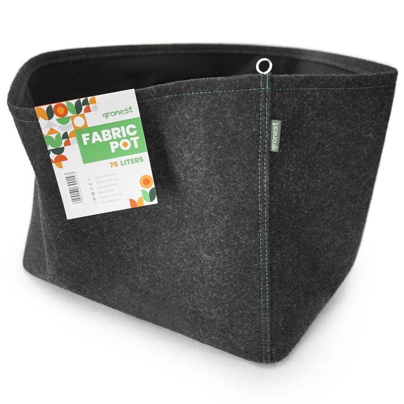 Gronest Stofftopf 75L 46 x 46 x 35 cm
