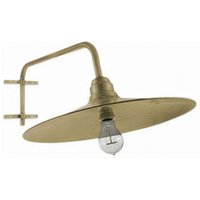 Große Außenwandlampe Messing massiv B: 41 cm IP23 in E27 Große Außenwandlampe Messing massiv B: 41 cm IP23 in E27 von Andromeda