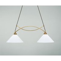 Große Pendelleuchte Berliner Messing Glas E27 96 cm Große Pendelleuchte Berliner Messing Glas E27 96 cm von Berliner Messingleuchten