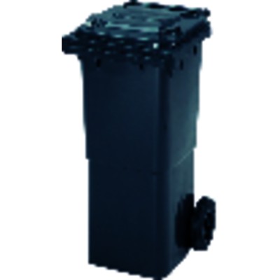 Großmülltonne Kunststoff 60 Liter, grau