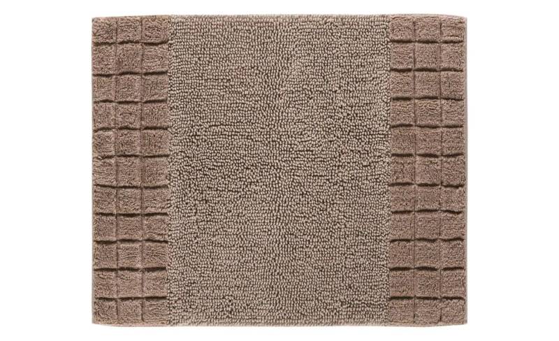 Grund Badematte   ¦ braun ¦ 100% Baumwolle ¦ Maße (cm): B: 50 H: 1,8 Badtextilien > Badematten & Badvorleger - Höffner