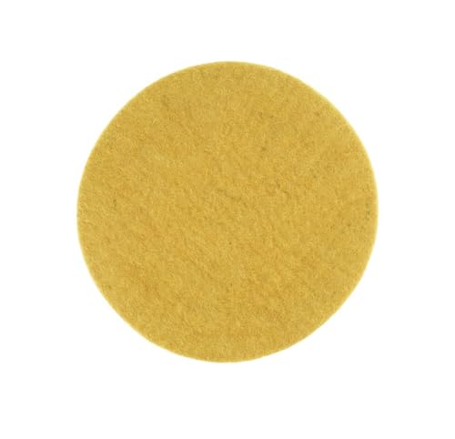 Gry & Sif Handgemacht & Fairtrade-Zertifiziert Stilvolles dänisches Design x Napali Kunsthandwerker | Rundes Sitzkissen aus Filz | Ocker Gry & Sif Handgemacht & Fairtrade-Zertifiziert Stilvolles dänisches Design x Napali Kunsthandwerker | Rundes Sitzkissen aus Filz | Ocker von Gry & Sif