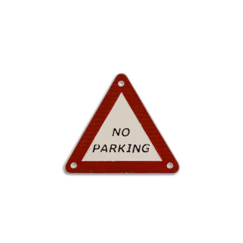 Gusseisen Schild - No Parking
