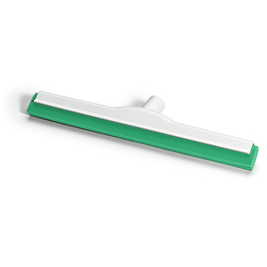 HACCP Wasserschieber, 45 cm, Glasfaserverstärkter Wasserwischer mit Synthetik-Lippe, Farbe: grün