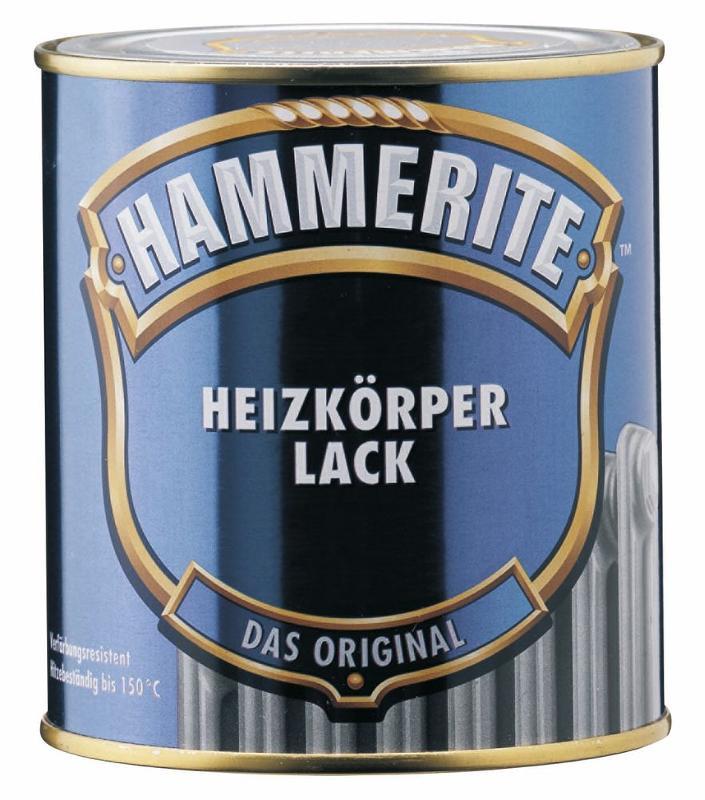 HAMMERITE Innen Metallschutz- und Heizungslack Seidenmatt Weiss RAL9010 500ml - 5117865 von Hammerite