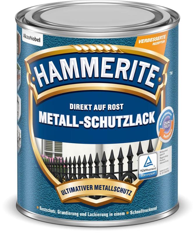HAMMERITE Struktur-Effekt Silbergrau 250ml - 5087664 von Hammerite