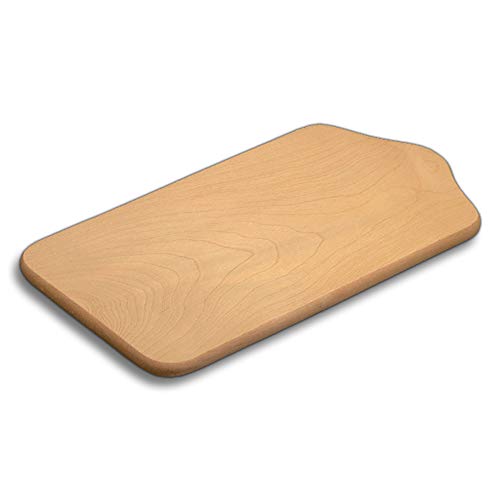 HOFMEISTER® Frühstücksbrett Kapellenform aus Buchenholz, 22 cm von Hofmeister Holzwaren
