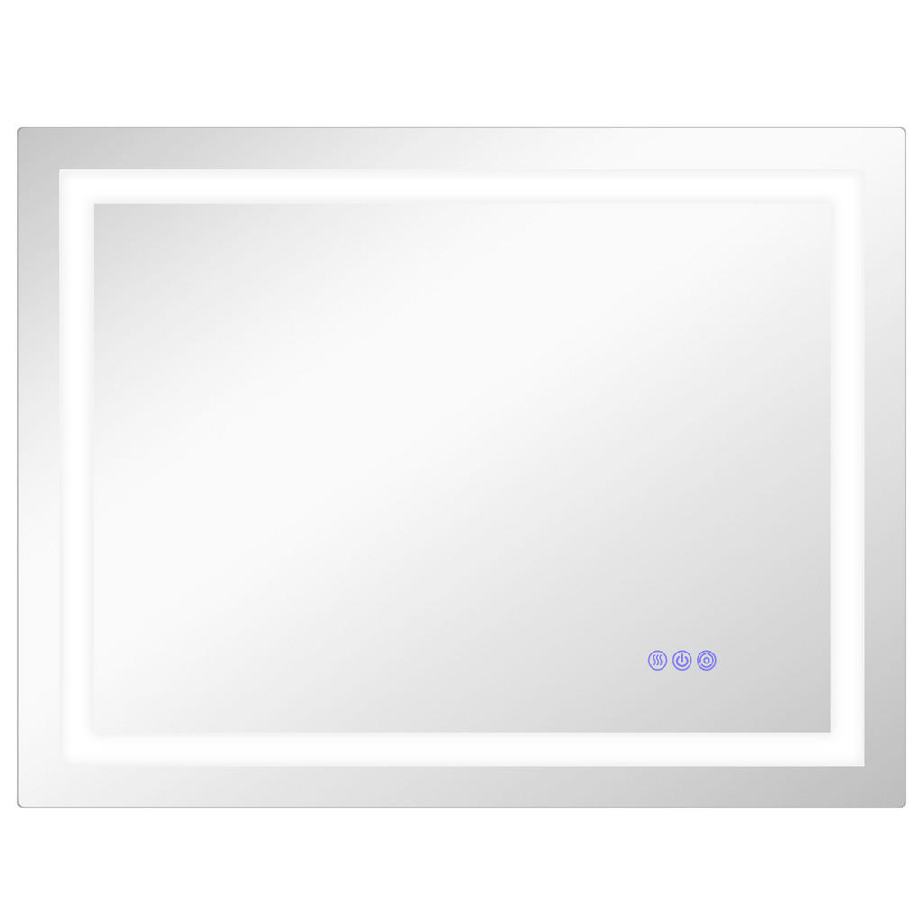 HOMCOM BADSPIEGEL Transparent HOMCOM BADSPIEGEL Transparent