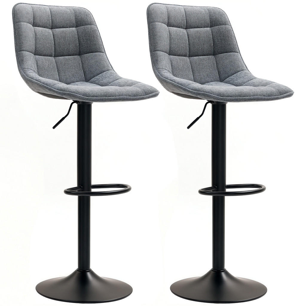 HOMCOM BARHOCKER Dunkelgrau HOMCOM BARHOCKER Dunkelgrau