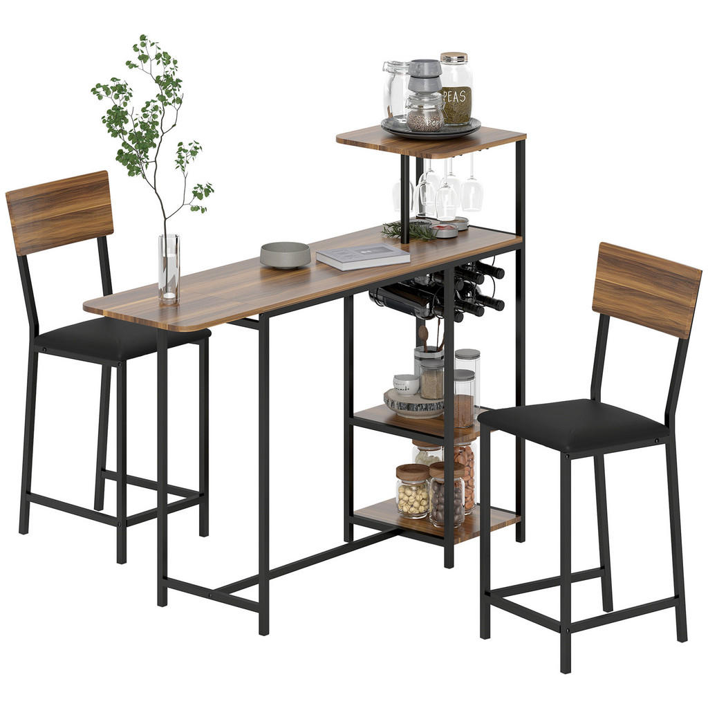 HOMCOM BARTISCH Braun HOMCOM BARTISCH Braun