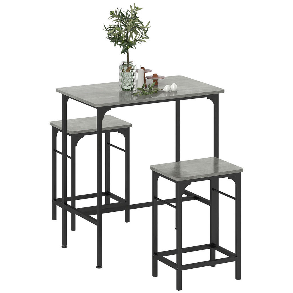HOMCOM BARTISCH Grau HOMCOM BARTISCH Grau