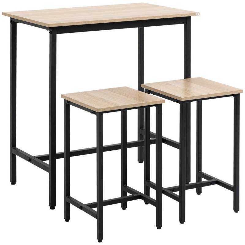 HOMCOM BARTISCH-SET, Natur