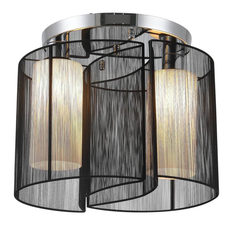 HOMCOM DECKENLAMPE, Schwarz