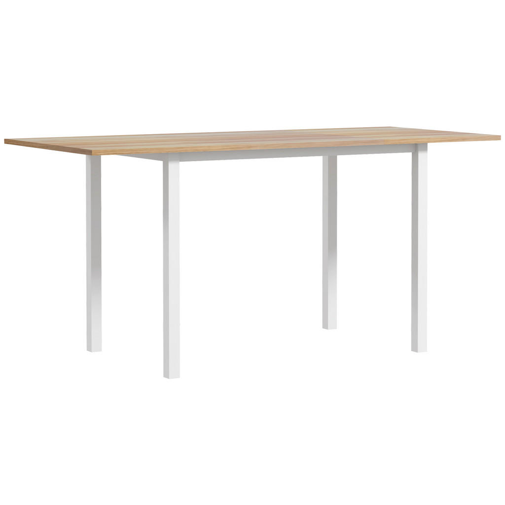 HOMCOM ESSTISCH Braun HOMCOM ESSTISCH Braun