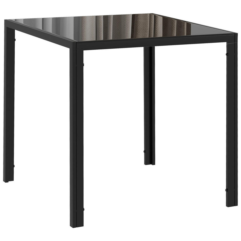 HOMCOM ESSTISCH Schwarz HOMCOM ESSTISCH Schwarz