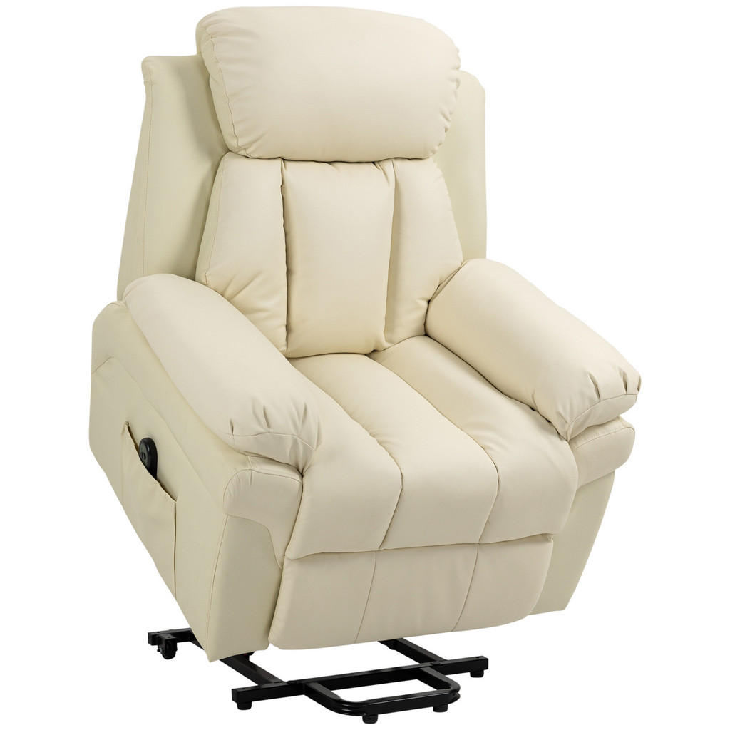 HOMCOM FERNSEHSESSEL Creme HOMCOM FERNSEHSESSEL Creme