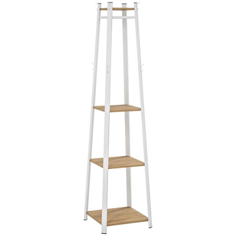 HOMCOM GARDEROBENSTÄNDER, Eiche HOMCOM GARDEROBENSTÄNDER, Eiche