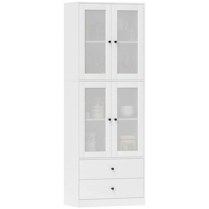 HOMCOM KÜCHENSCHRANK, Weiß