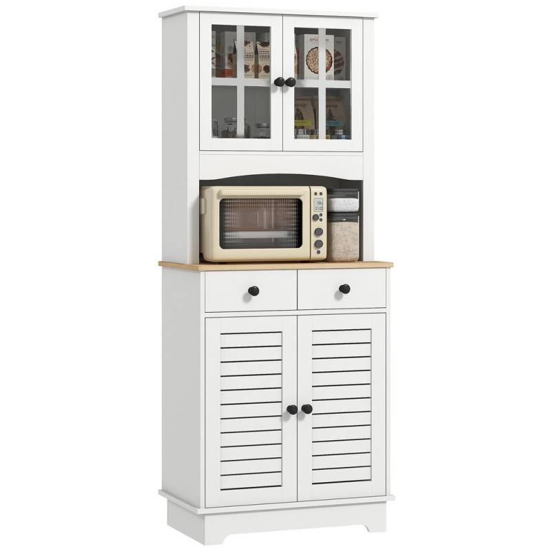 HOMCOM KÜCHENSCHRANK, Weiß