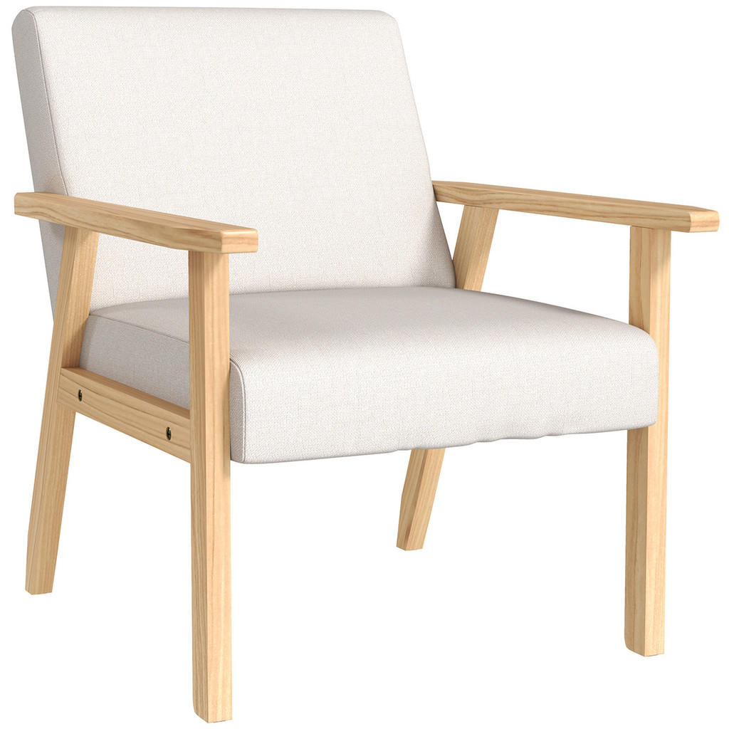 HOMCOM LOUNGESESSEL Weiß HOMCOM LOUNGESESSEL Weiß