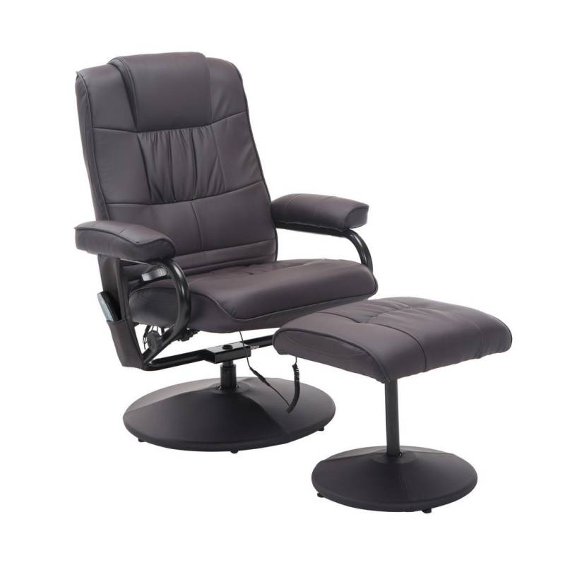 HOMCOM MASSAGESESSEL, Braun