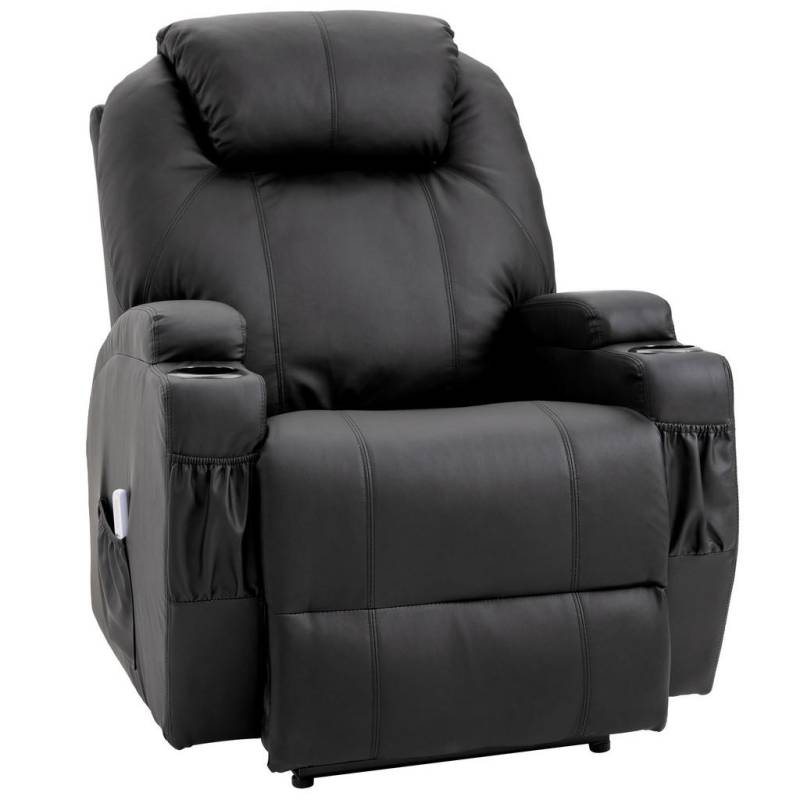 HOMCOM MASSAGESESSEL, Schwarz