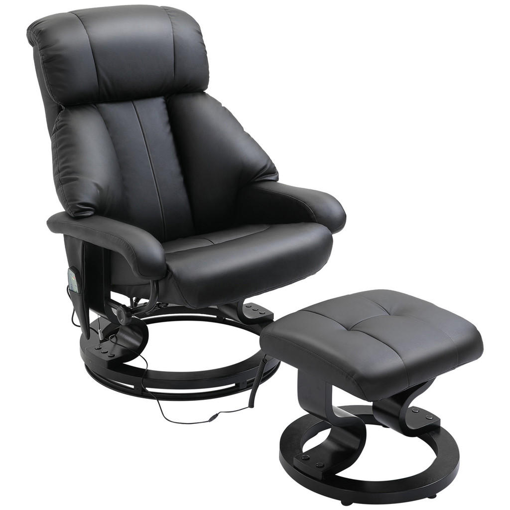 HOMCOM MASSAGESESSEL, Schwarz HOMCOM MASSAGESESSEL, Schwarz