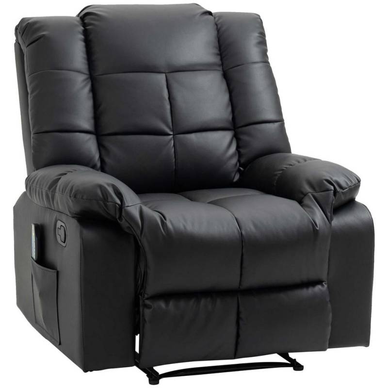 HOMCOM MASSAGESESSEL, Schwarz
