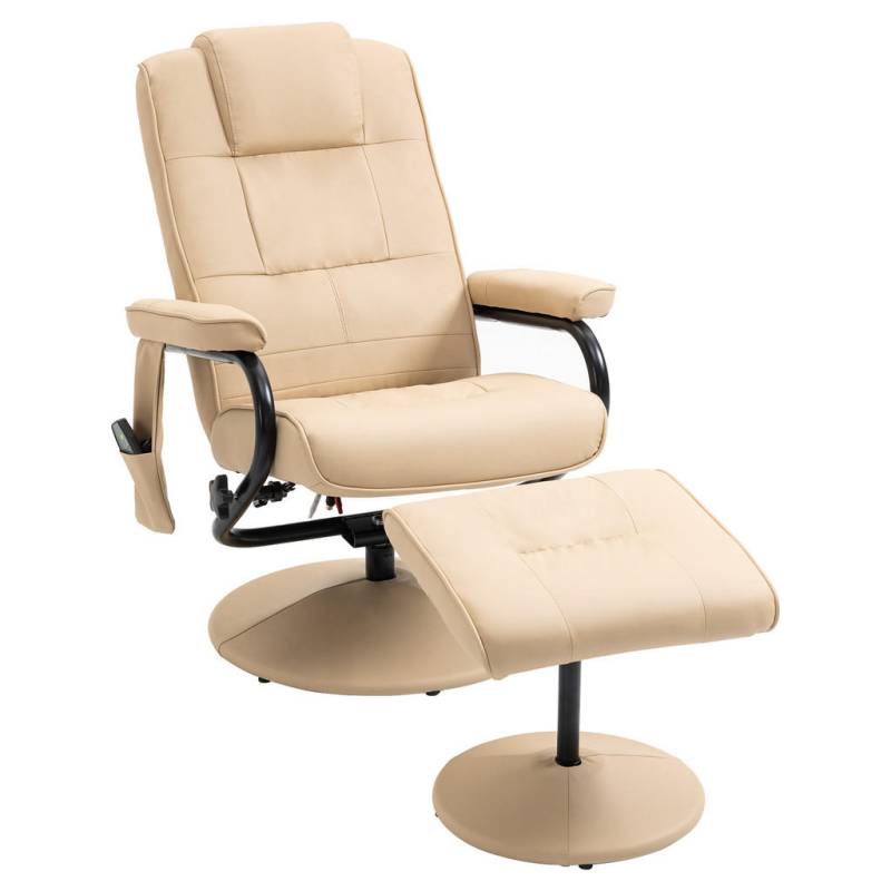 HOMCOM MASSAGESESSEL, Weiß