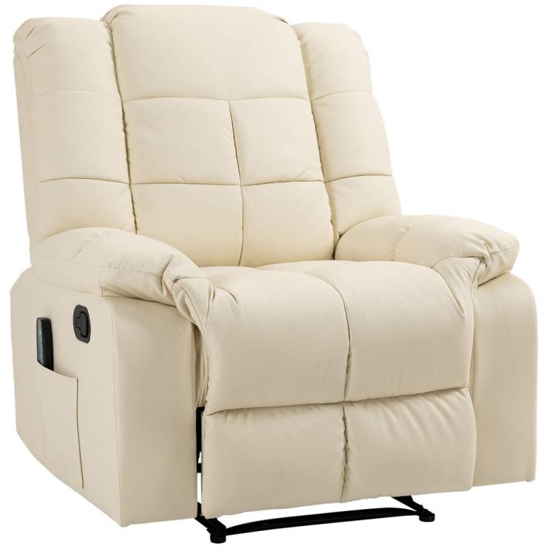HOMCOM MASSAGESESSEL, Weiß